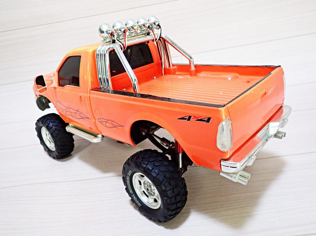 即走行可能 1/10 タミヤ フルセット フォード F-350 ハイリフト