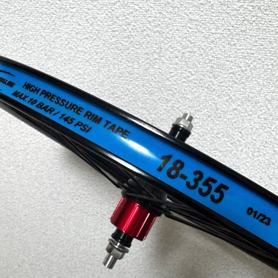 【2/1まで特価】ブロンプトン 2-7速用ブラック超軽量955g ホイールセット