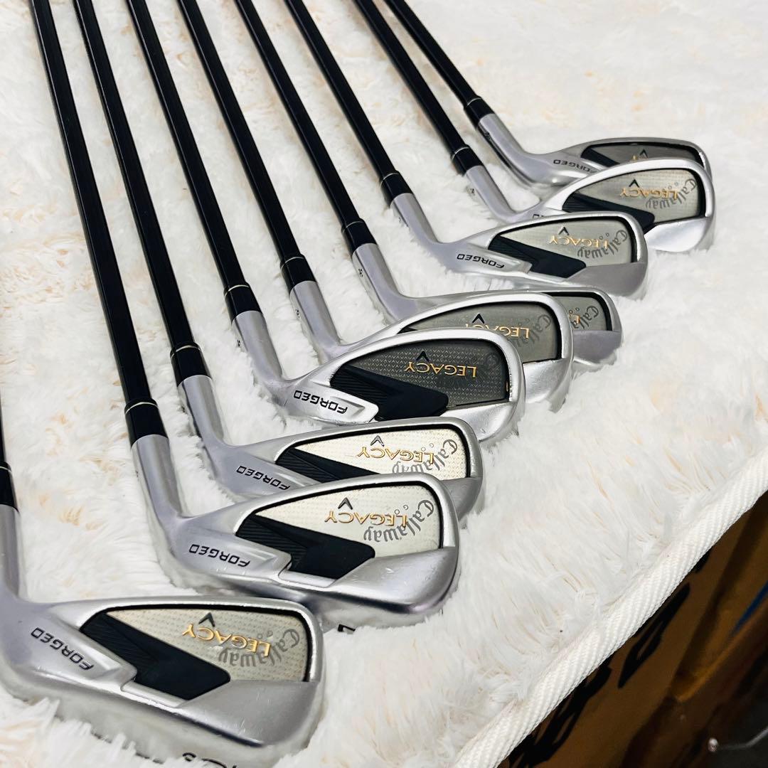 Callaway LEGACY FORGED アイアン9本セット 60i SR