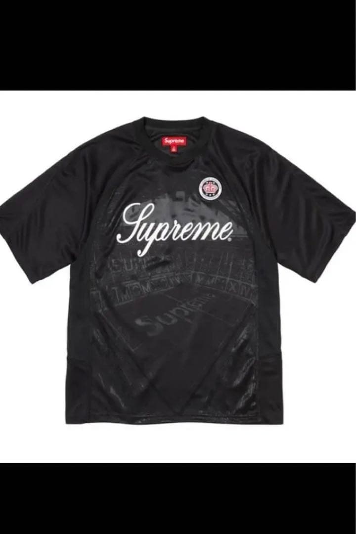ウェア Supreme Jacquard Soccer Jersey \"Black\"