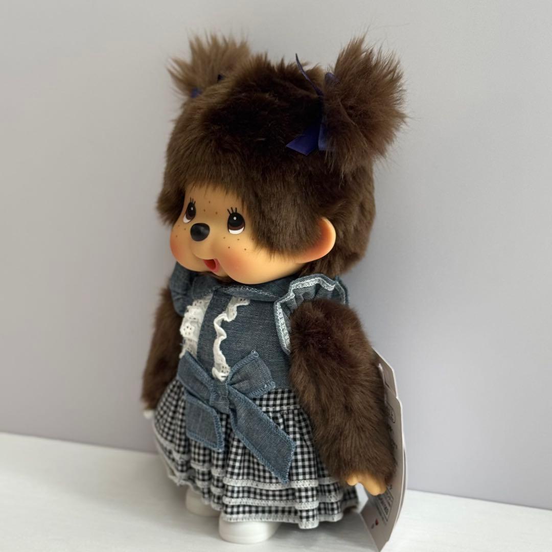 【香港限定・激レア】モンチッチ Mサイズ デニムチェックスカート 女の子