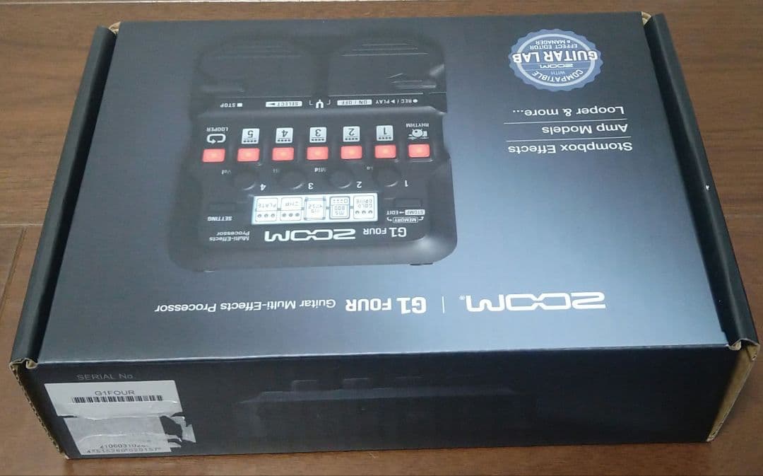 ZOOM G1 FOUR　マルチエフェクター　ズーム