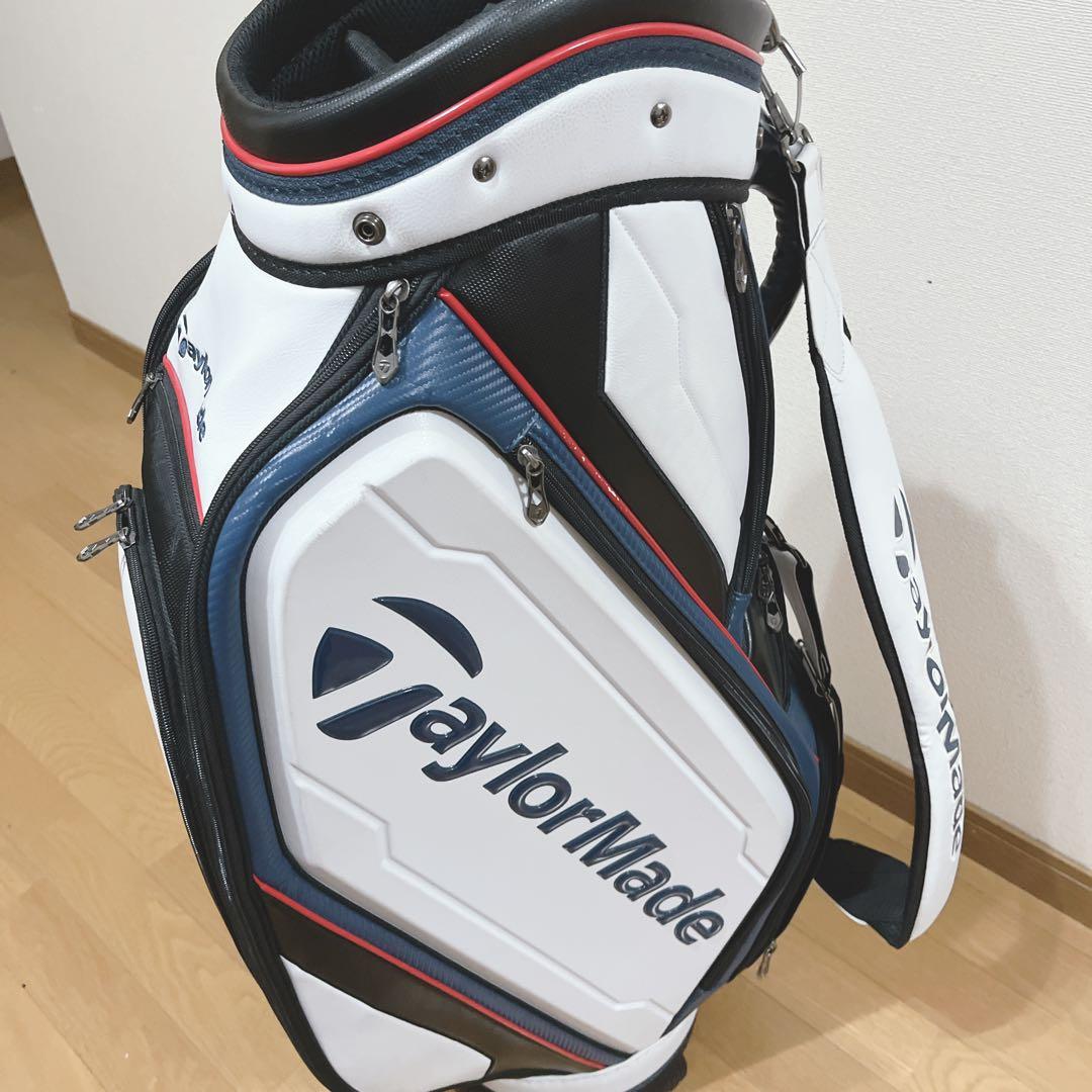 K210 TaylorMade ホワイトカラー キャディバッグ フード無し