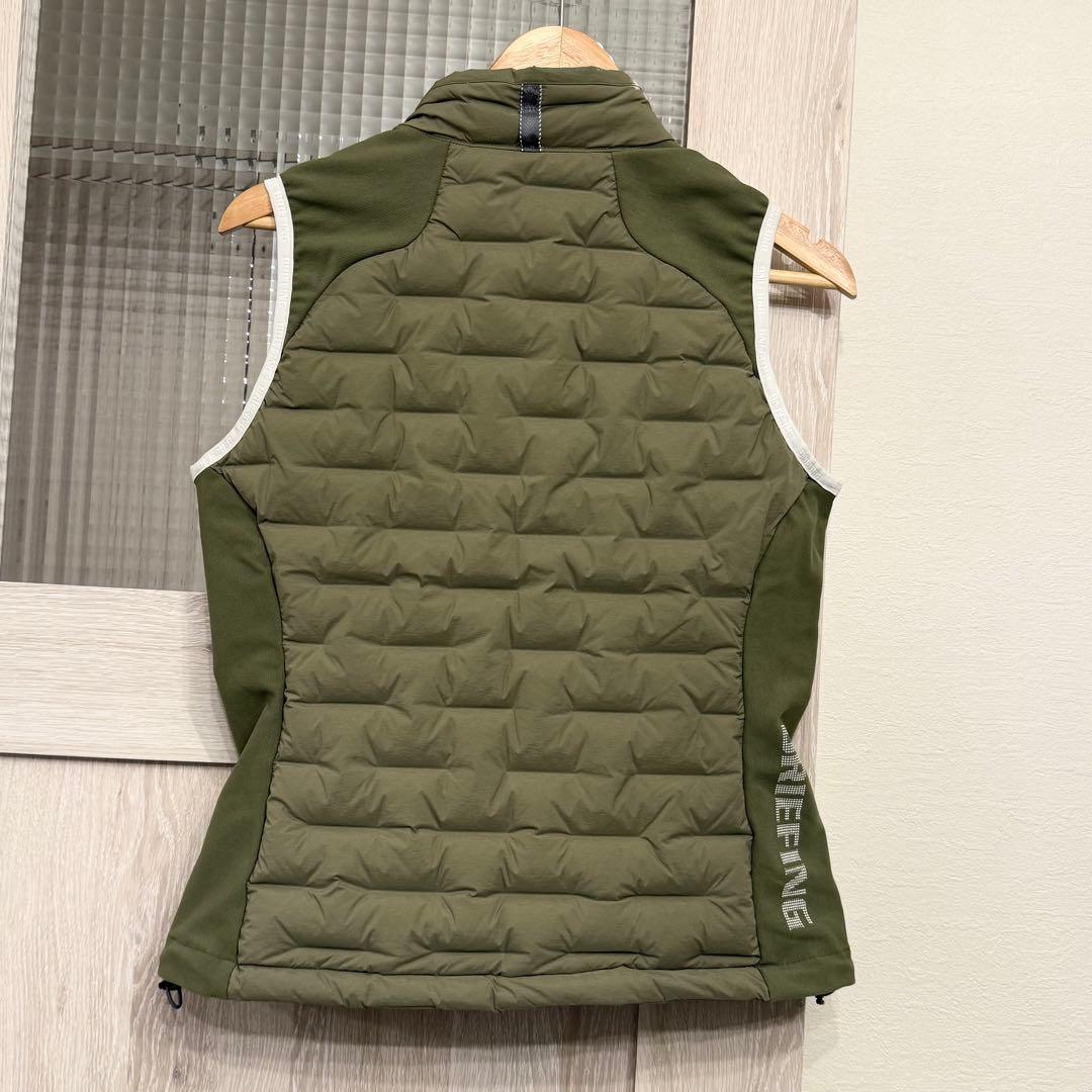 専用☆新品未使用☆ブリーフィングゴルフハイブリッドダウンベスト アーミーグリーン