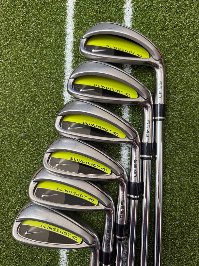 【名器・希少】ナイキ スリングショット 4D アイアン 6本セット（5-P）