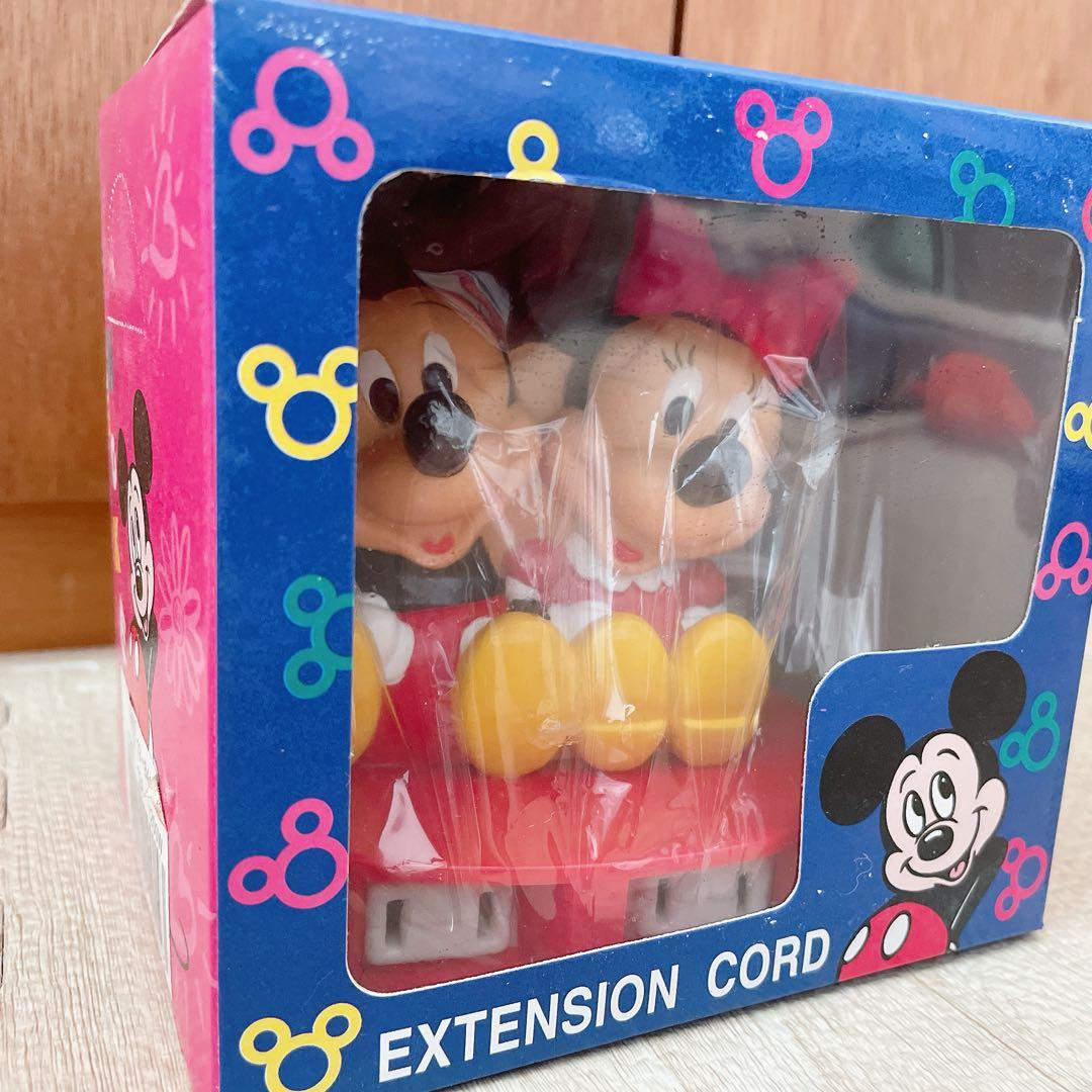ミッキーマウス・ミニーマウス 延長コード ディズニー 7個セット