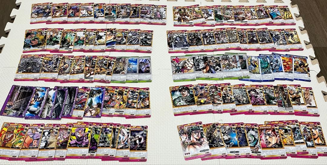 し*な様 ジョジョの奇妙な冒険　ABCカード　約300種セット　ダブりなし