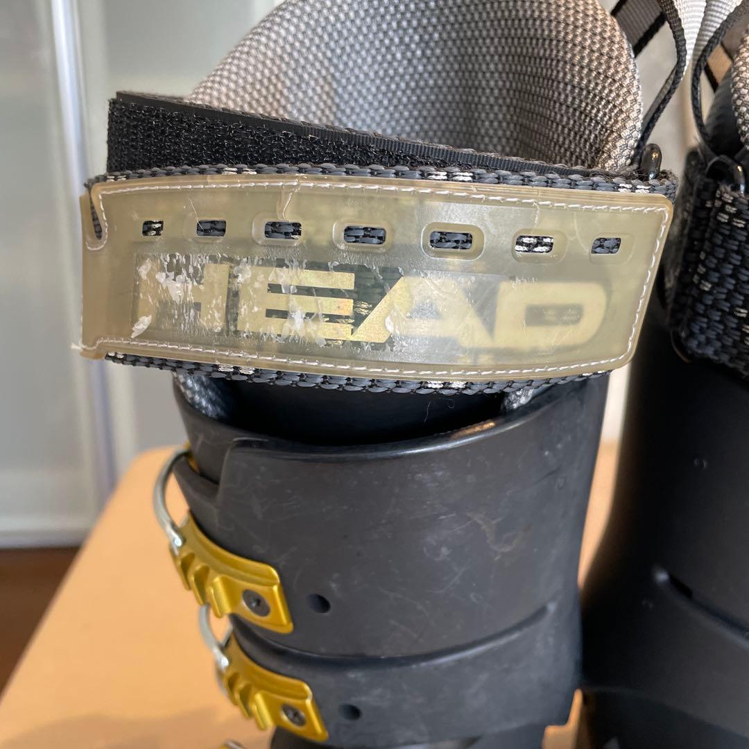 HEAD RDスキーブーツ ブラック/ゴールド 23cm