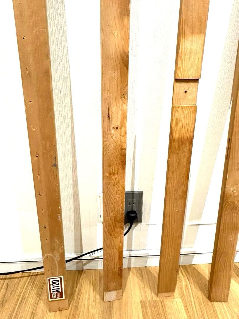 M120号　木枠　杉材　ネジ付き（2コ）