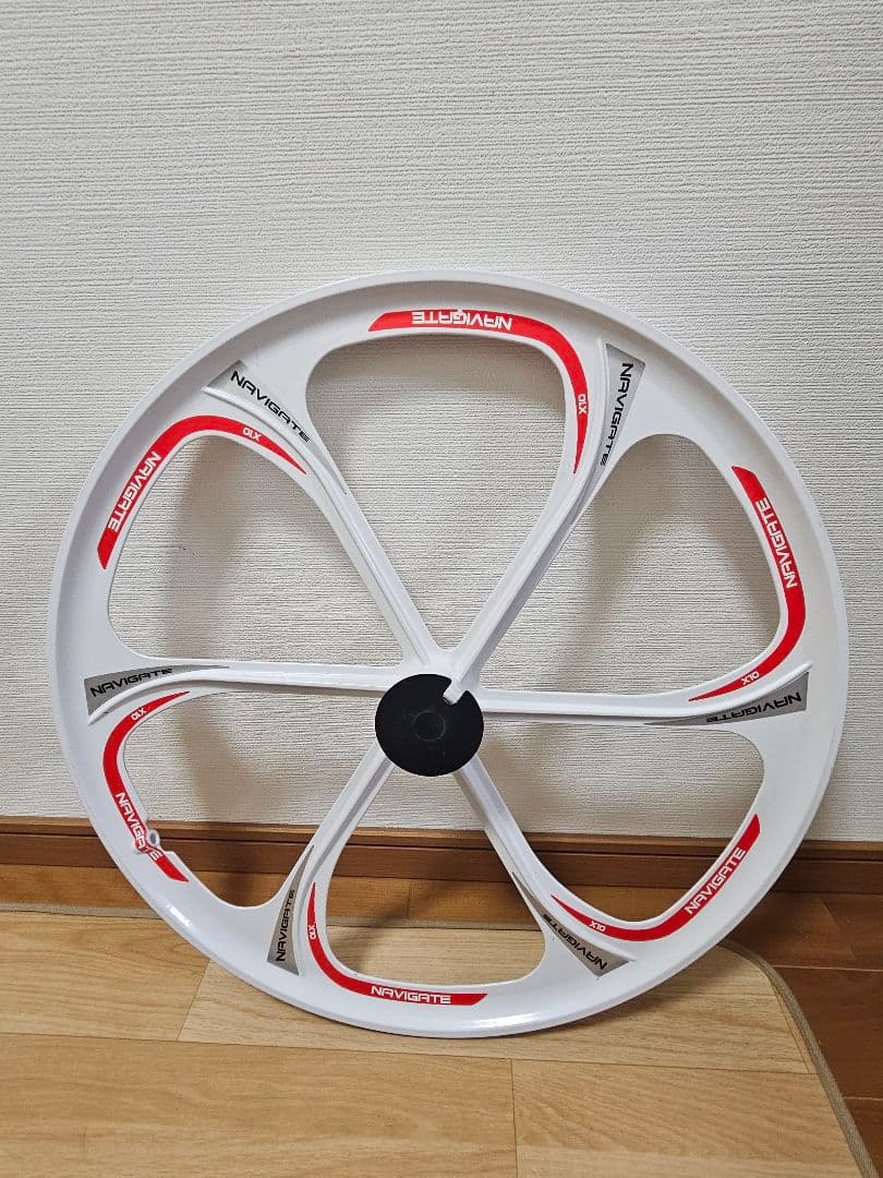 未使用品　マウンテンバイク　Mtb 26インチ　ホイール　フロントリアセット