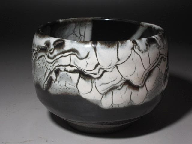 【セール】☆　清水卯一　蓬莱茶碗　飽きの来ない味わい深い一品です☆y425