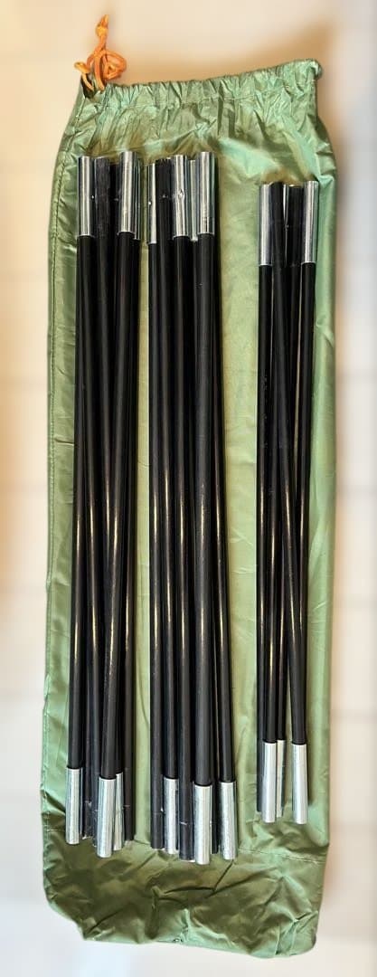 LOGOS コテージ型テント　4人用グレー/グリーン