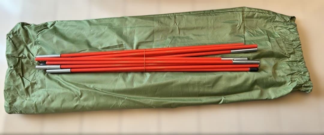 LOGOS コテージ型テント　4人用グレー/グリーン