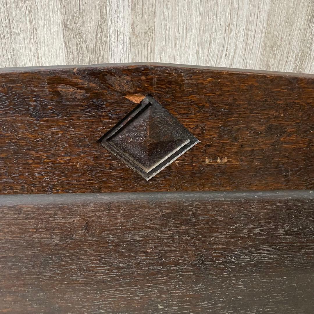 アンティーク ガラス戸棚 キャビネット 飾り棚 古家具 骨董棚 和製アンティーク