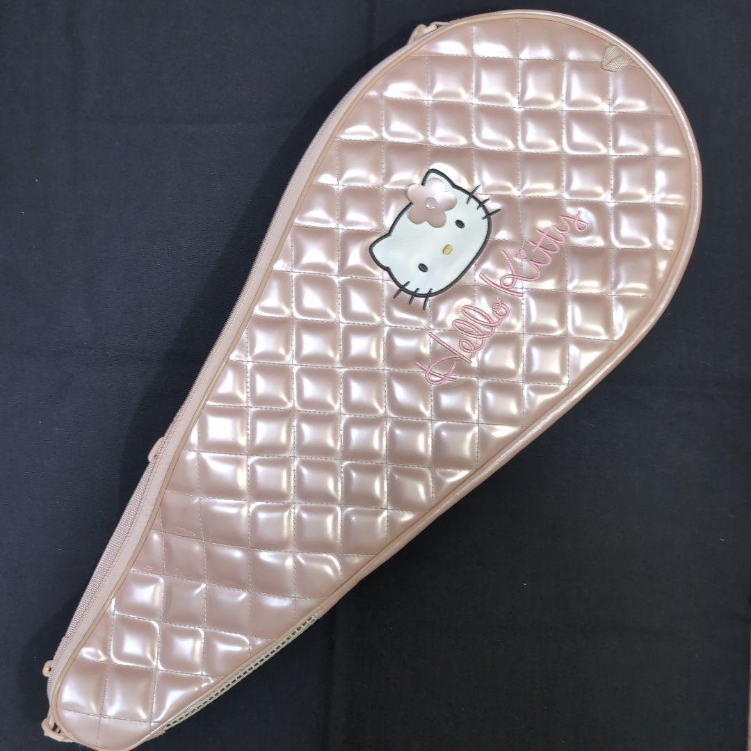 新品未使用　ダンロップ＆ハローキティコラボ　子供用硬式テニスラケット
