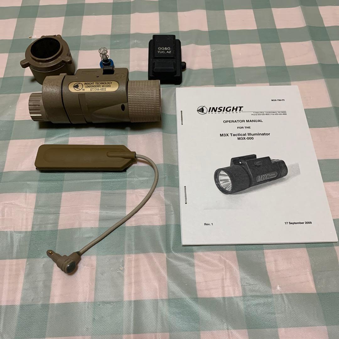 実物　インサイト　M3X Long Gun SU-233 FDE