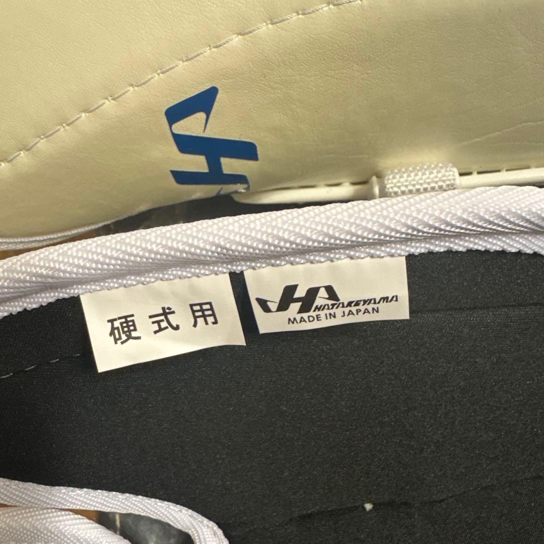 熱中対策 野球 ハタケヤマ 一般 硬式 キャッチャー 捕手用 レガース ホワイト