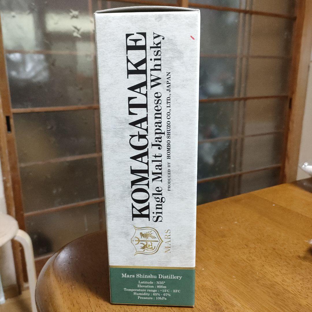 MARS KOMAGATAKE シングルモルトウイスキー 46% 2018年