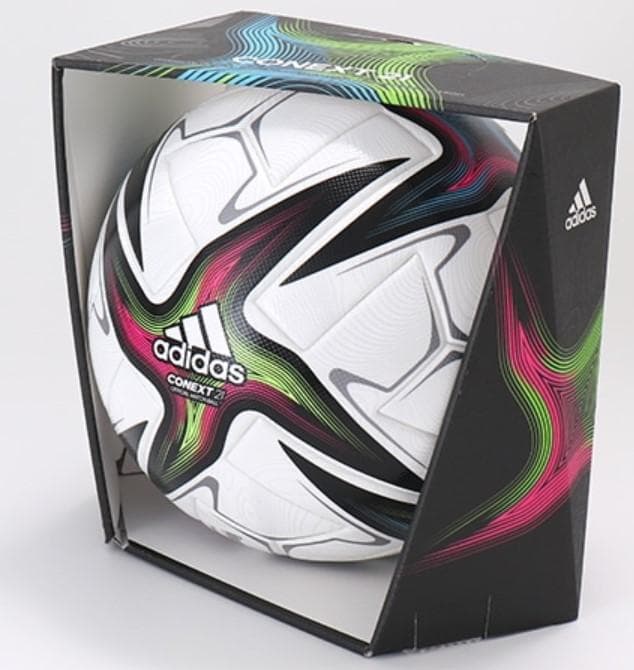 ＠アディダスサッカーボール５号　コネクト21　公式試合球国際公認球　検定球　プロ