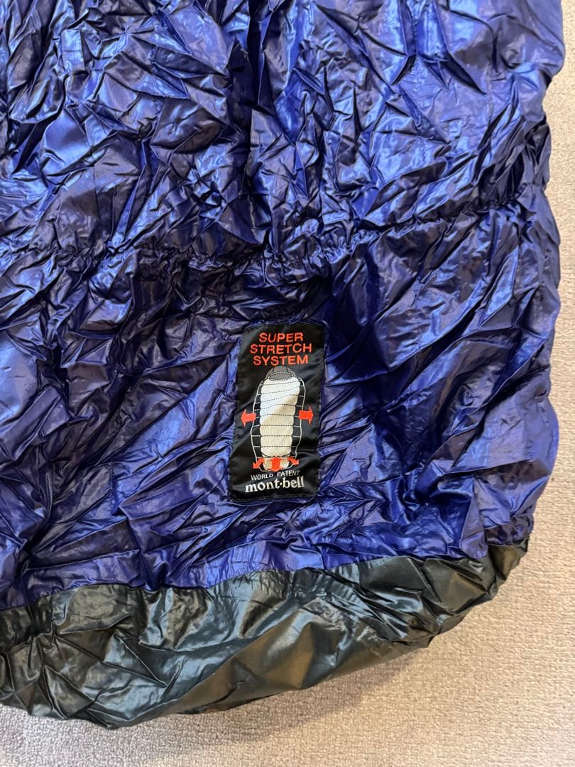 美品✨モンベル 希少なウルトラライトダウンハガー #5 寝袋 シュラフ
