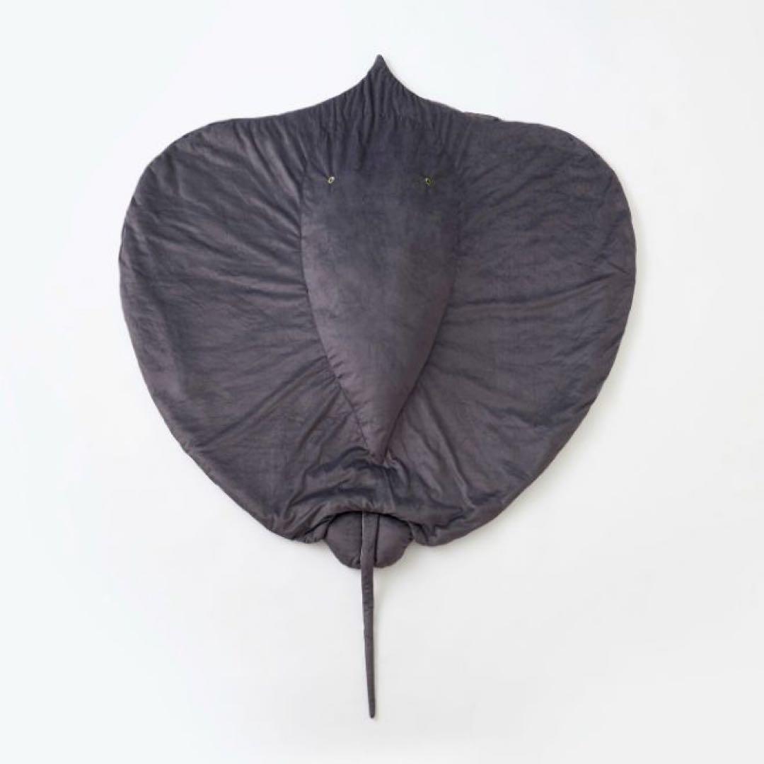 新品 世界最大の淡水エイ ヒマンチュラ・チャオプラヤの ぬいぐるみブランケット