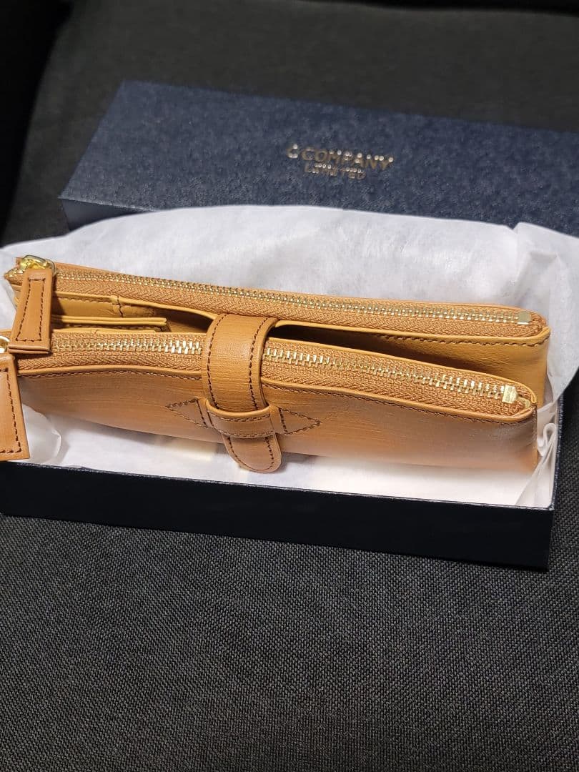 ​【新品未使用】ルポペンケース レフォルマ ブラウン Cカンパニー 本革 筆箱