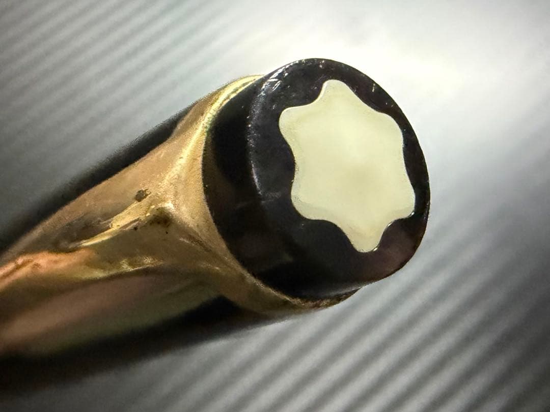 美品 モンブラン No.22 ブラック F 細字 万年筆