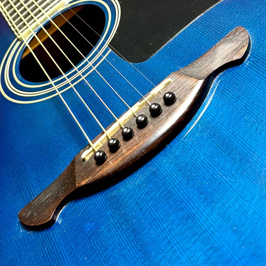 【美品エレアコ】James JF400-SBB fishmanプリアンプ装着