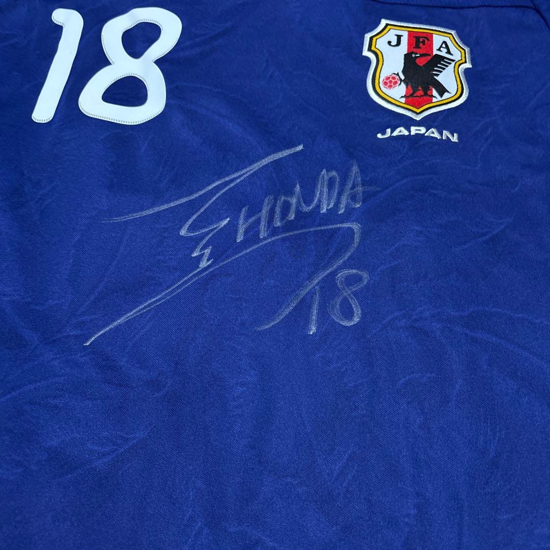 やす 日本代表 本田圭佑 直筆サイン