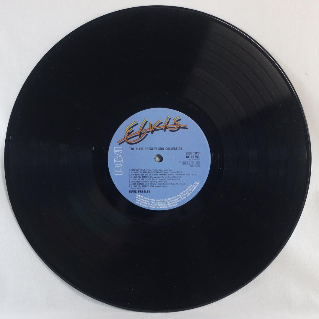 英LP Elvis Presley The Sun Collection 初期