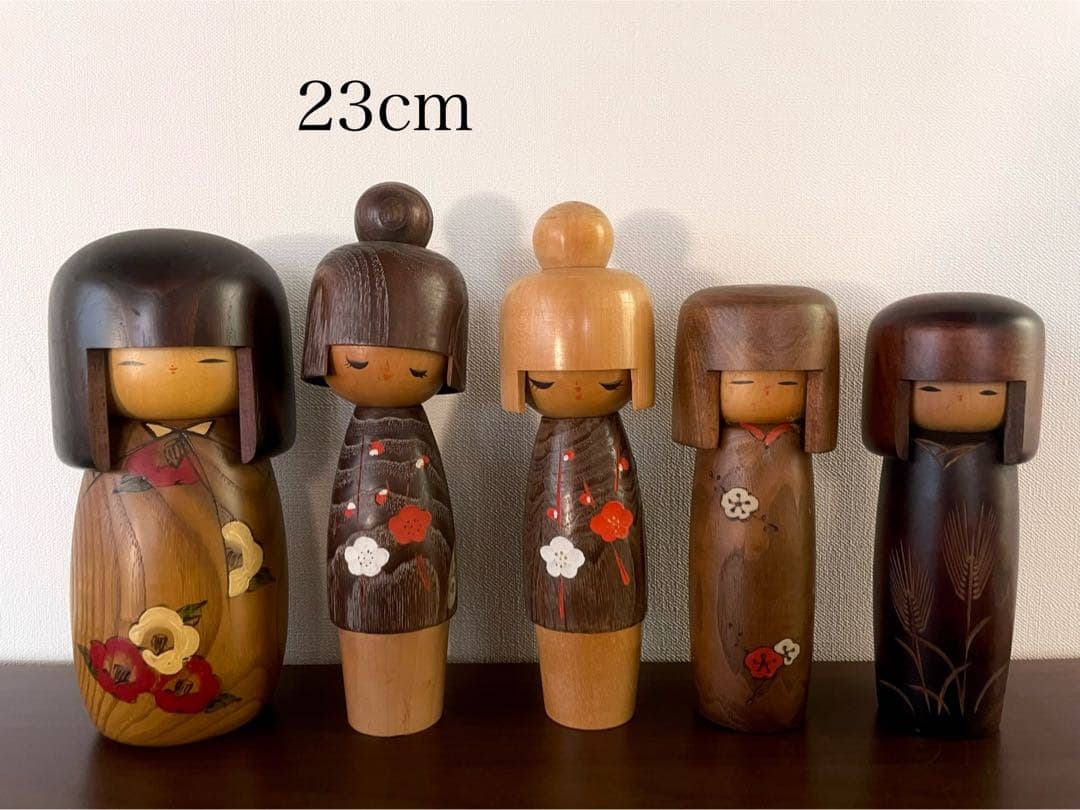 卯三郎 創作 こけし セット まとめ レトロ 可愛い kokeshi 人形