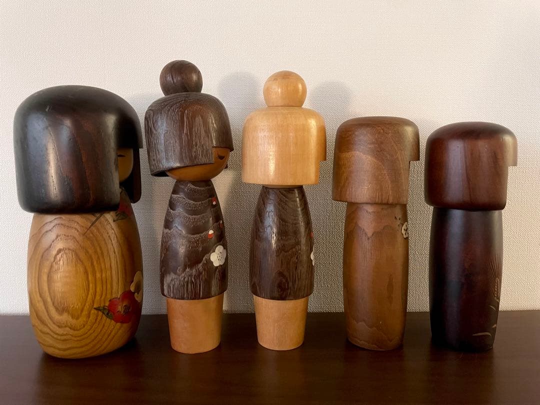 卯三郎 創作 こけし セット まとめ レトロ 可愛い kokeshi 人形