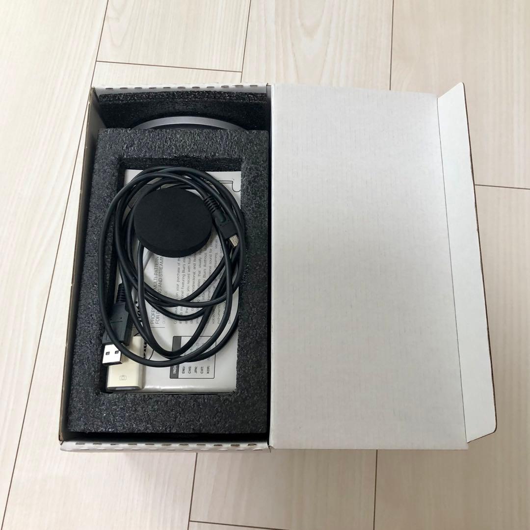 Logicool G Blue Yeti USB コンデンサー マイク シルバー
