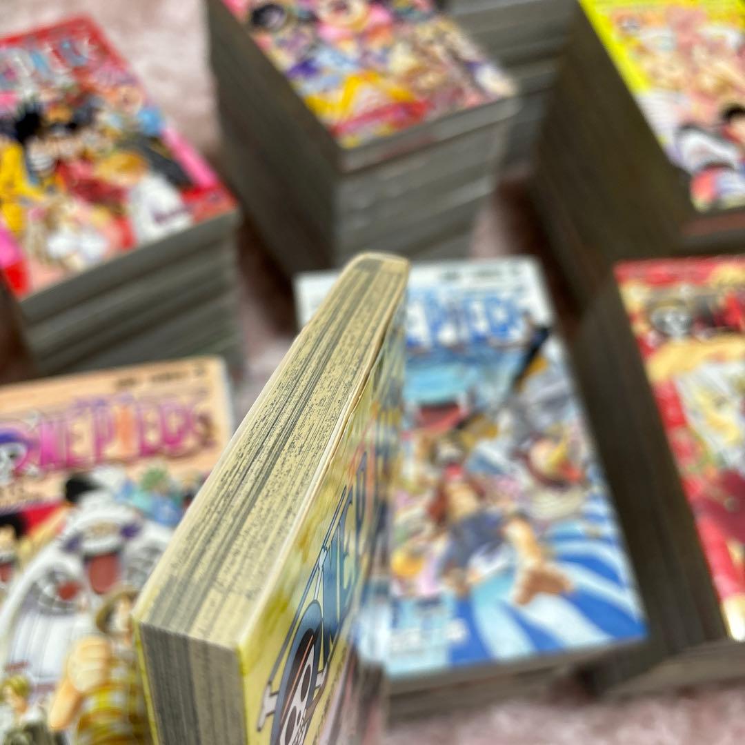 【近日処分品】　ワンピース　全巻　セット　コミック　単行本　1巻〜110巻