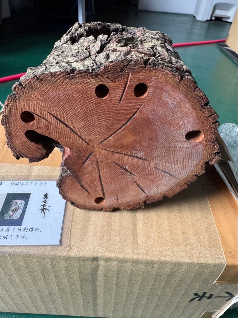 三本木　森兵衛A+Ω クラフトウッド　「クワガタ」