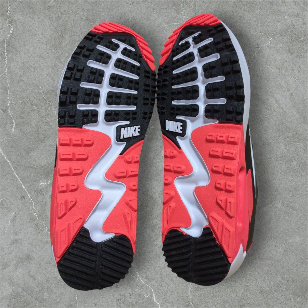 ナイキゴルフ　エアマックス 90G　ゴルフシューズ ブラック/レッド