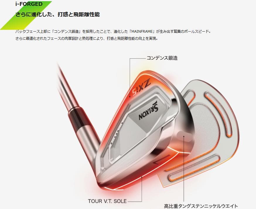 【SRIXON】ZXi5 アイアン☆7本☆　Diamana ZXi 70【Ｓ】