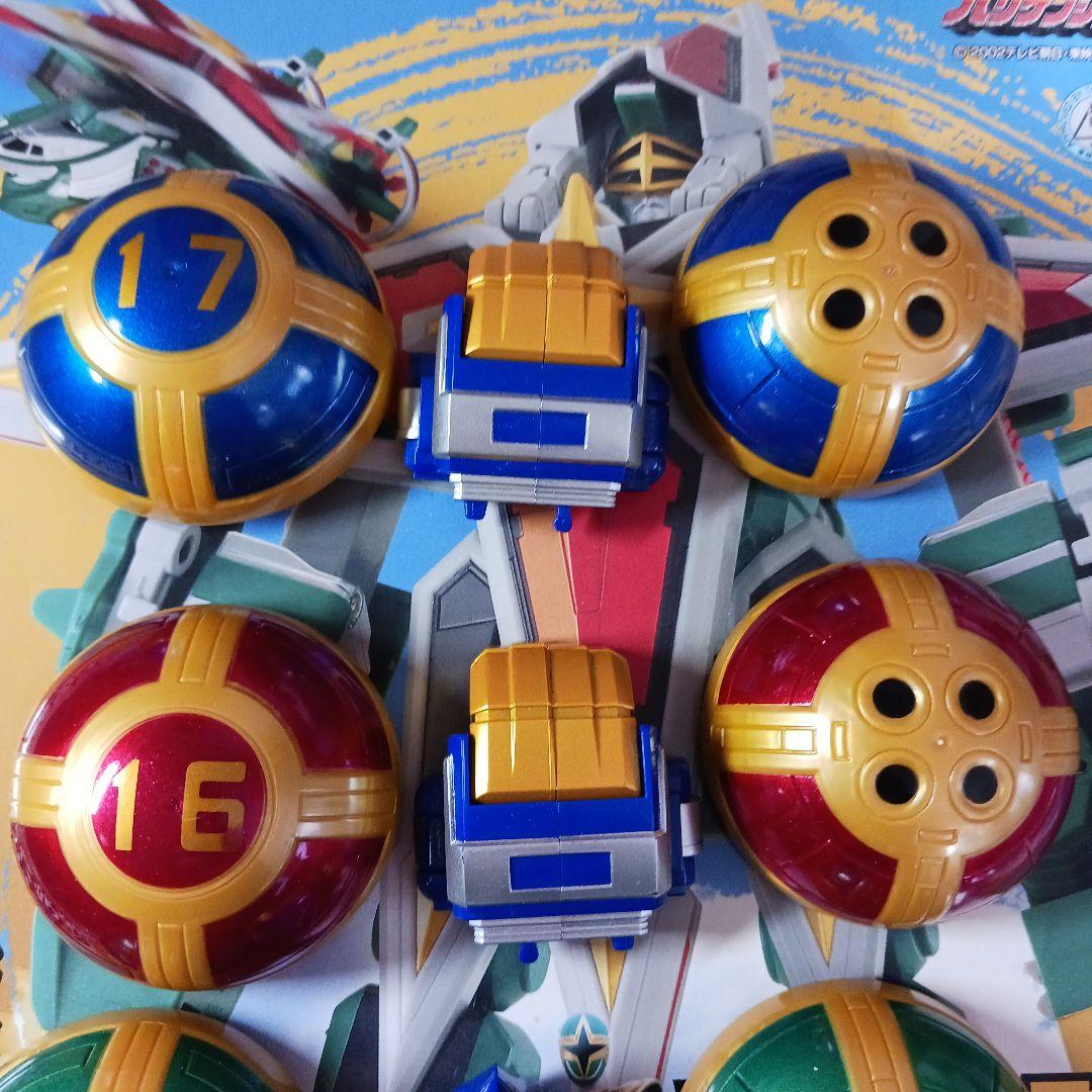 忍風戦隊ハリケンジャー　DX戦隊ロボ 旋風人 轟雷神 天空神 風雷神