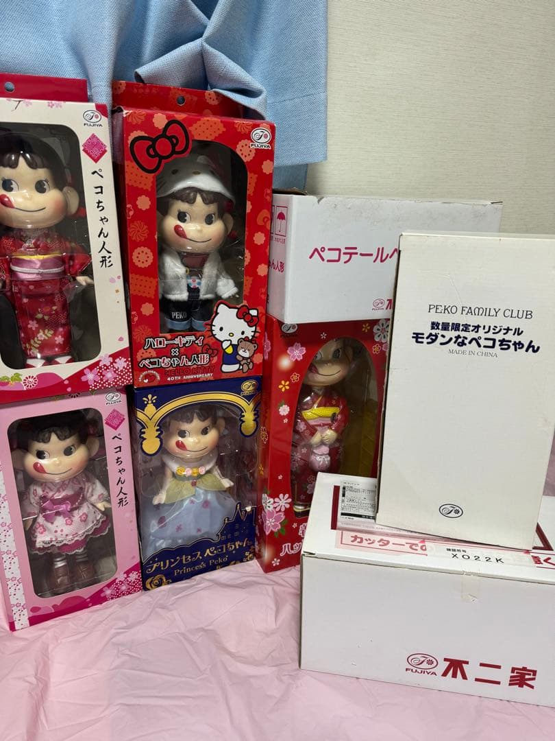 ペコちゃん人形10点セット