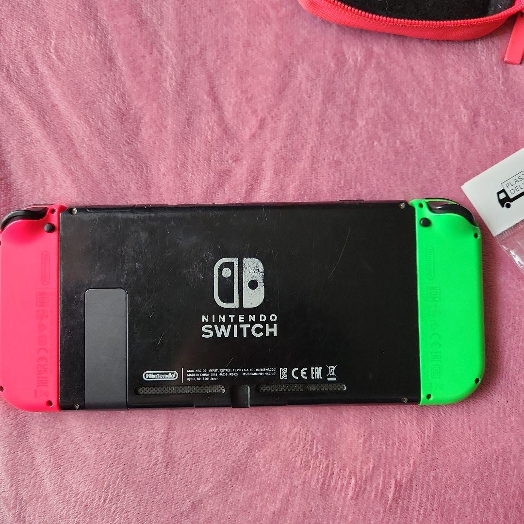 Nintendo Switch グリーン/ピンク