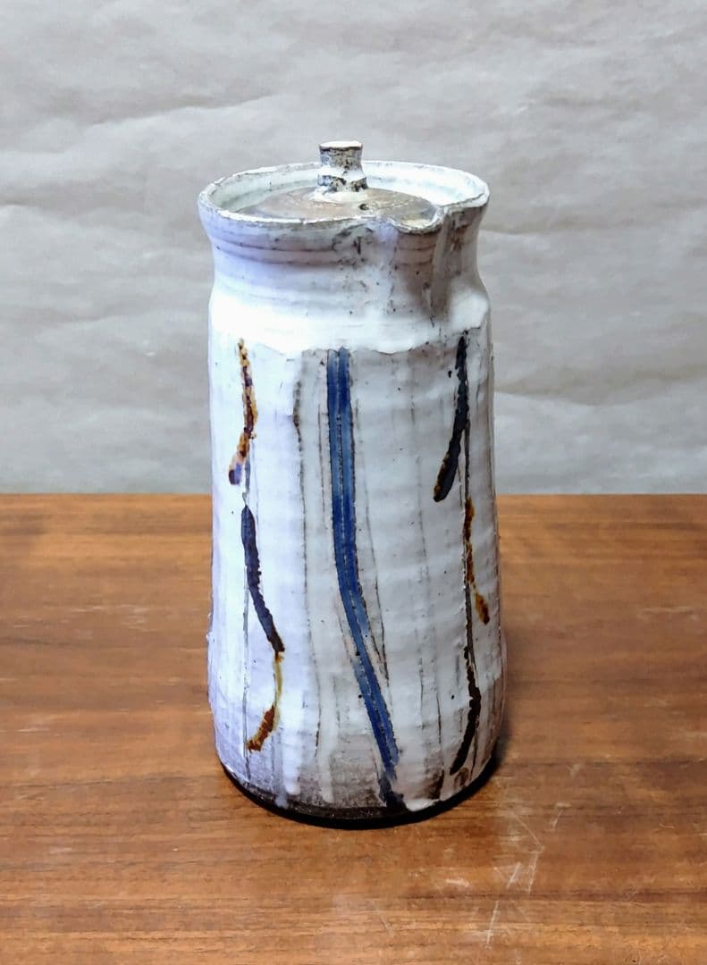 蓋付き水注 (三上 亮 作) 未使用 新品同様