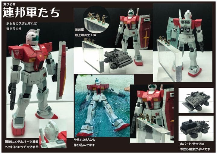 ジャブロー 強襲　シャアズゴック　ジオラマ