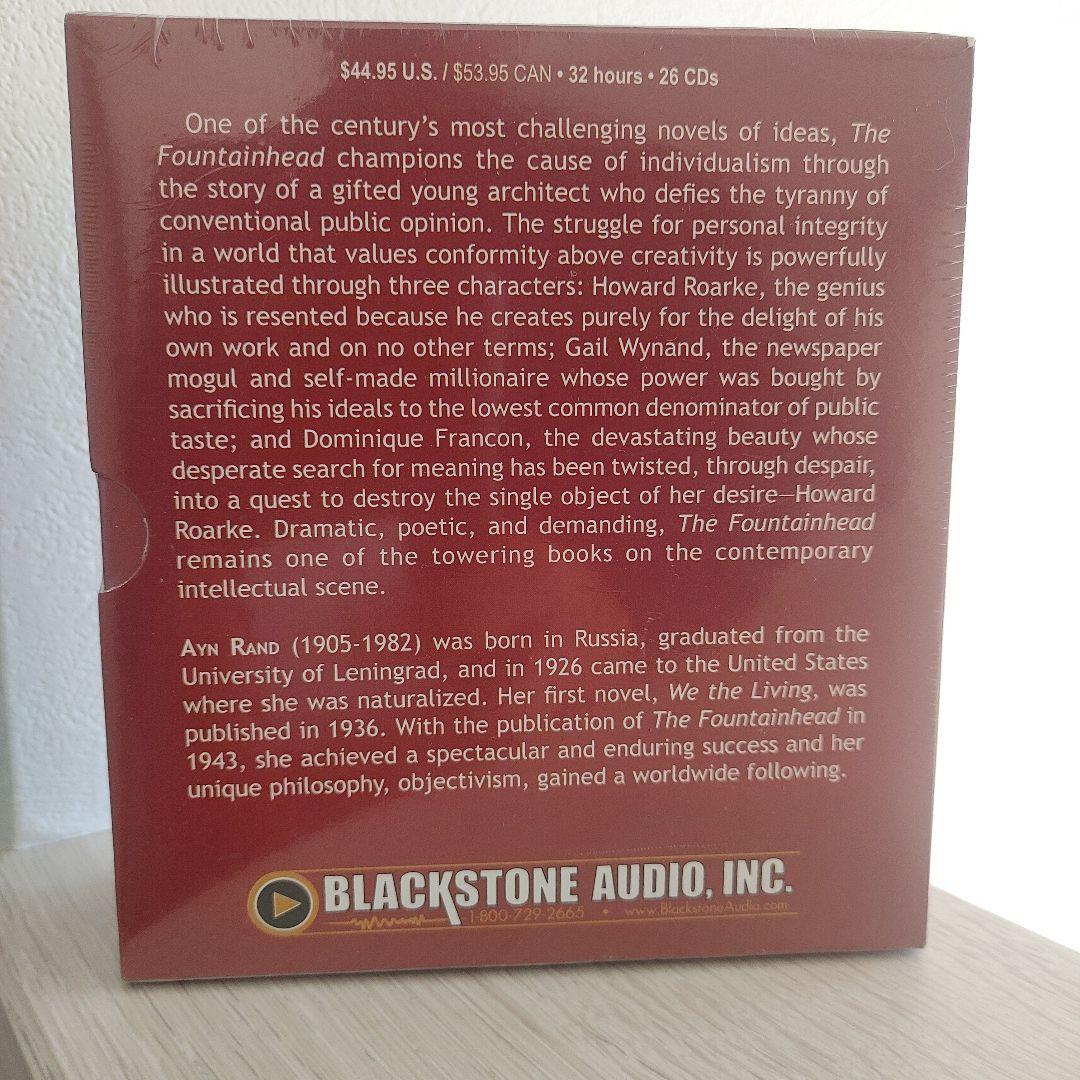 The Fountainhead アイン・ランド 26CD