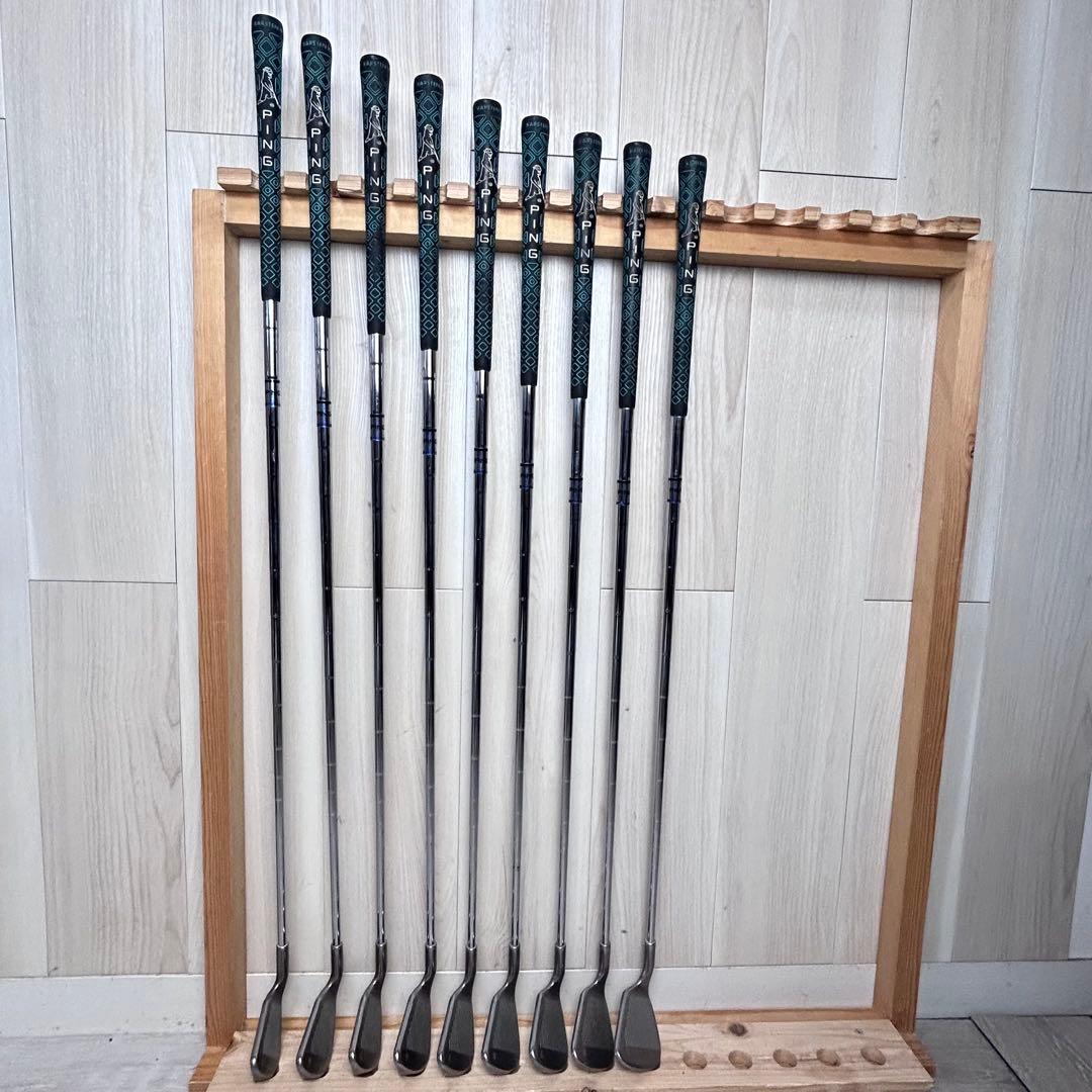 【メンズ右】ピン EYE2 アイアンセット 3-9 W.SW 9本