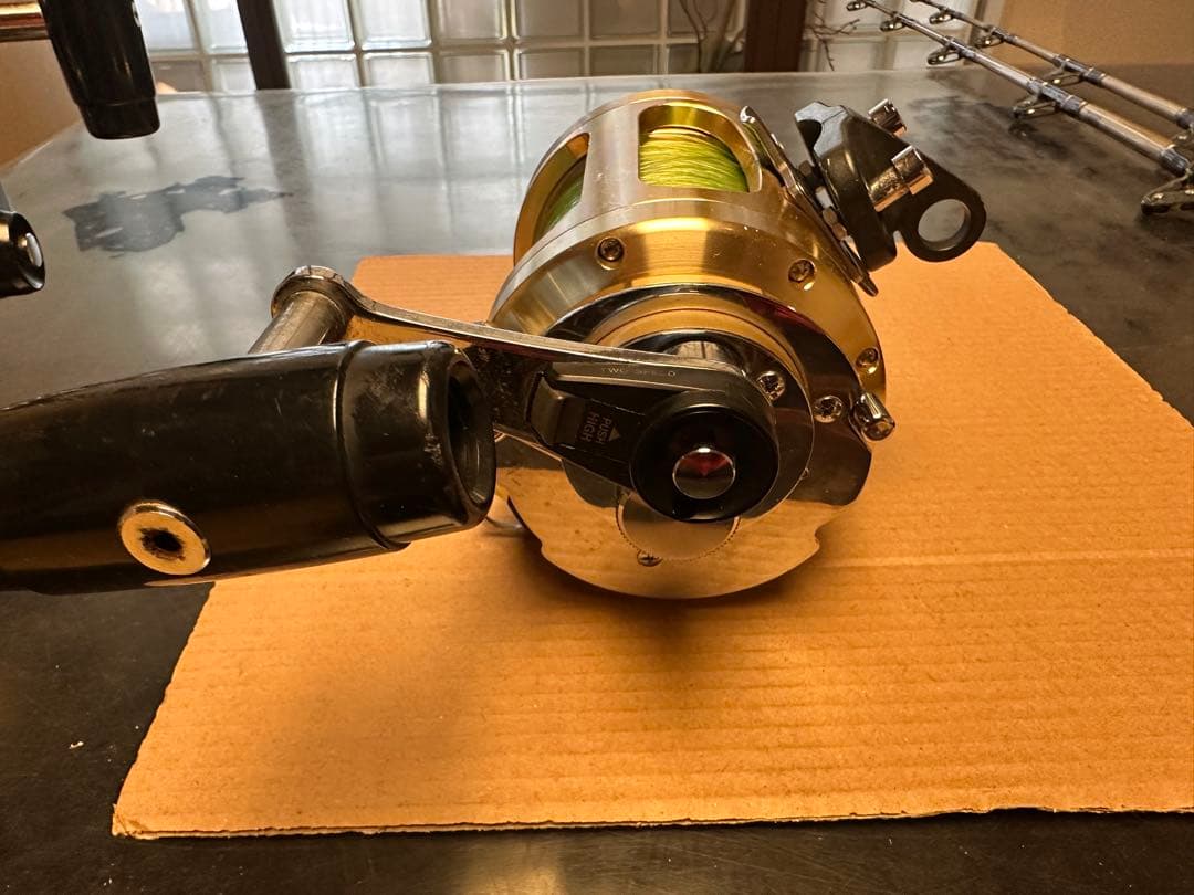 【SHIMANO TIAGRA 50ポンド】トローリングタックル 左右2セット