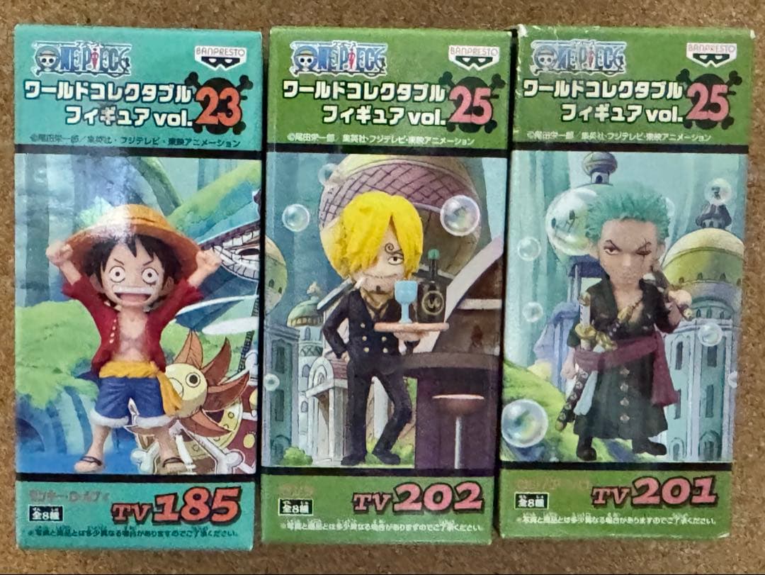 未開封 ワンピース コレクタブル ワーコレ 新世界麦わらの一味 9人コンプセット