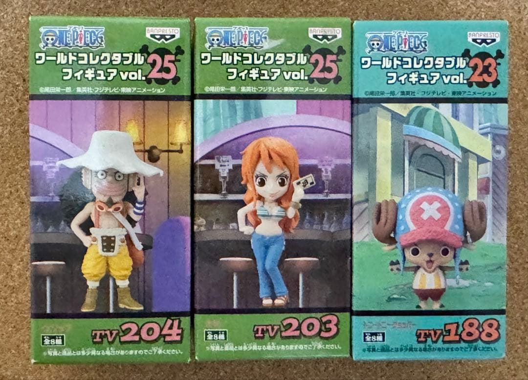 未開封 ワンピース コレクタブル ワーコレ 新世界麦わらの一味 9人コンプセット