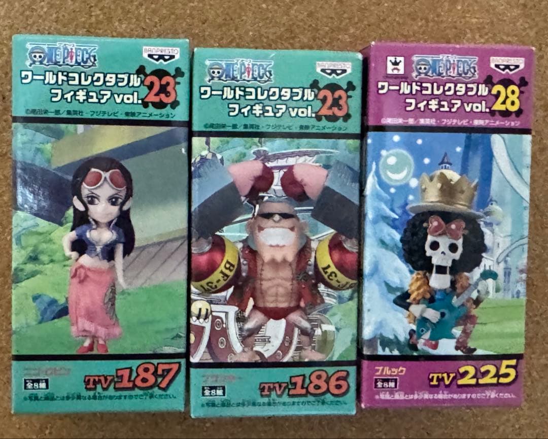 未開封 ワンピース コレクタブル ワーコレ 新世界麦わらの一味 9人コンプセット