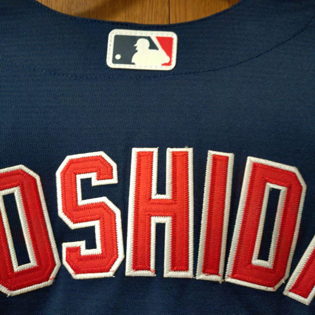 レッドソックス　吉田正尚選手　レプリカユニフォームS　ネイビー