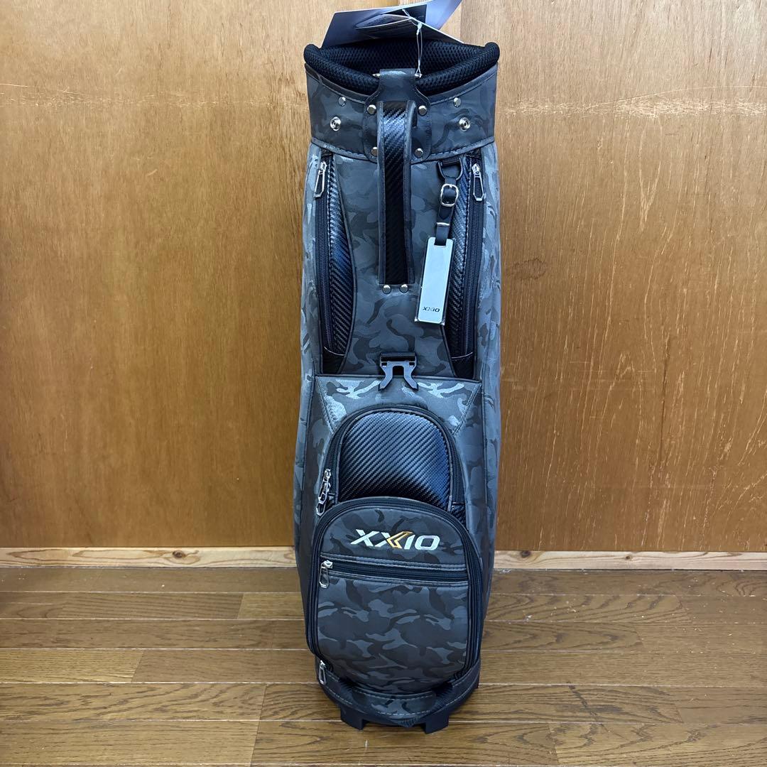 未使用品　XXIO 迷彩柄 キャディバッグ